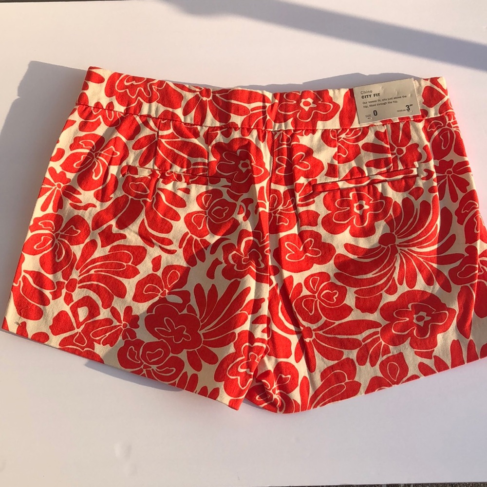 NWT J. Crew Chino Shorts Sz 0 - Picture 2 of 6